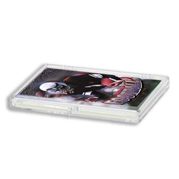 15 CT HINGED CARD PLASTIC BOX  - ULTRA PRO