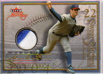 2004 Fleer Sweet Sigs Sweet Stitches Patch Gold #MP2 Mark Prior