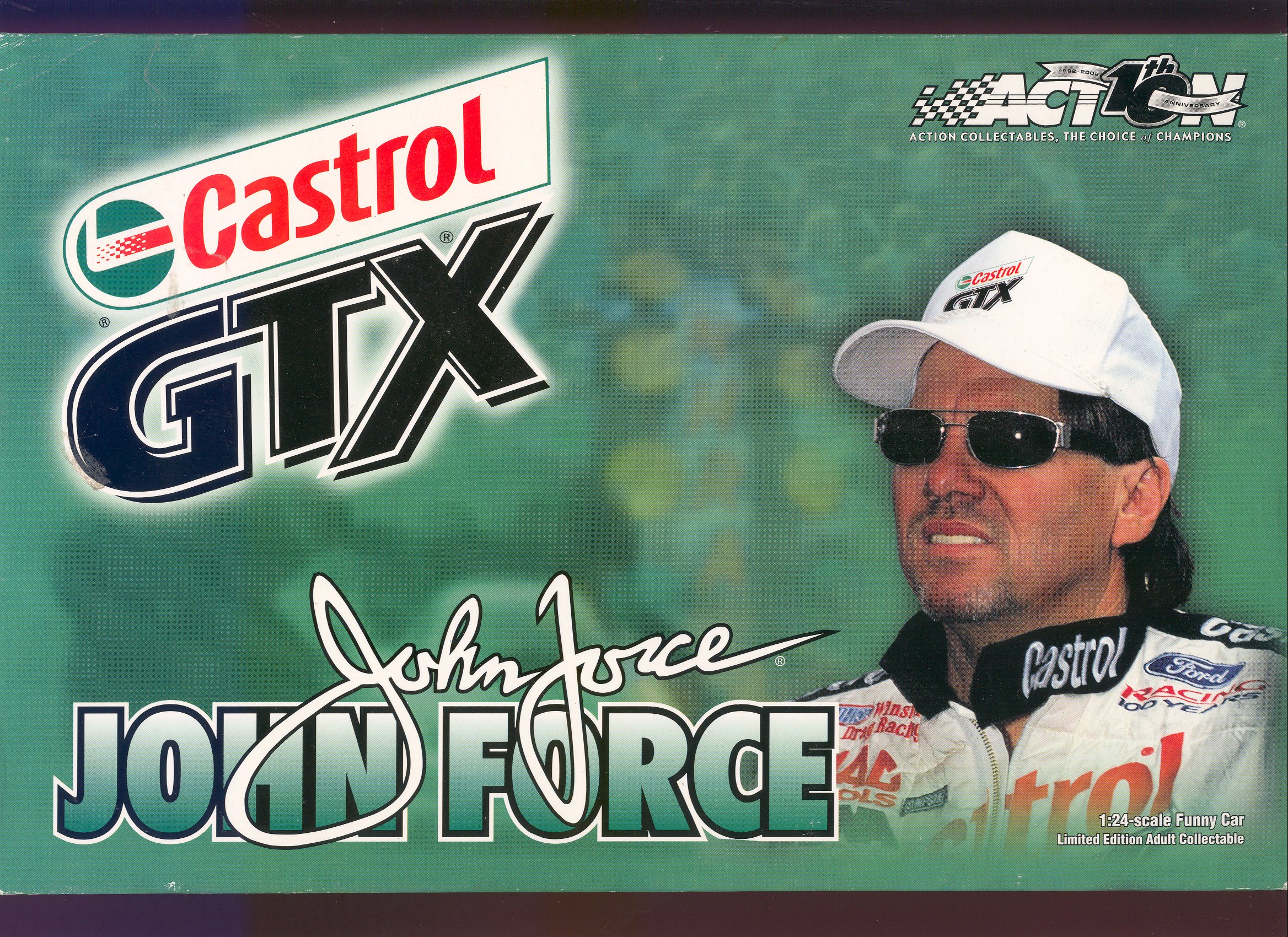 2002 Action/RCCA Funny Car 1:24 #NNO J.Force/Castrol GTX/12,780