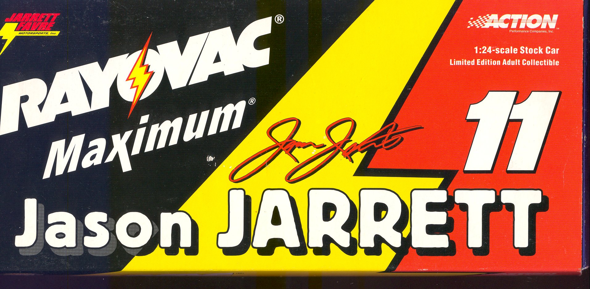 2000 Action Racing Collectables 1:24 #11 J.Jarrett/Rayovac/3504