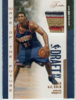 2002-03 Flair Wave of the Future Patches #NH Nene Hilario