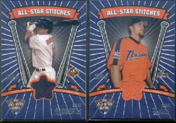 2005 Topps Update All-Star Stitches #BR Brian Roberts C