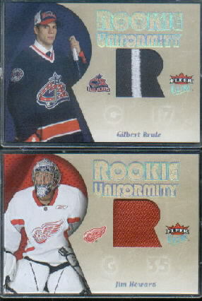 2005-06 Ultra Rookie Uniformity Patches #RUPGB Gilbert Brule