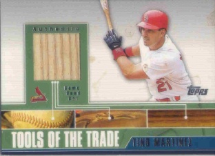 2002 Topps Traded Tools of the Trade Relics #TM Tino Martinez Bat C