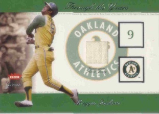2002 Greats of the Game Through the Years Level 1 #9 Reggie Jackson A's