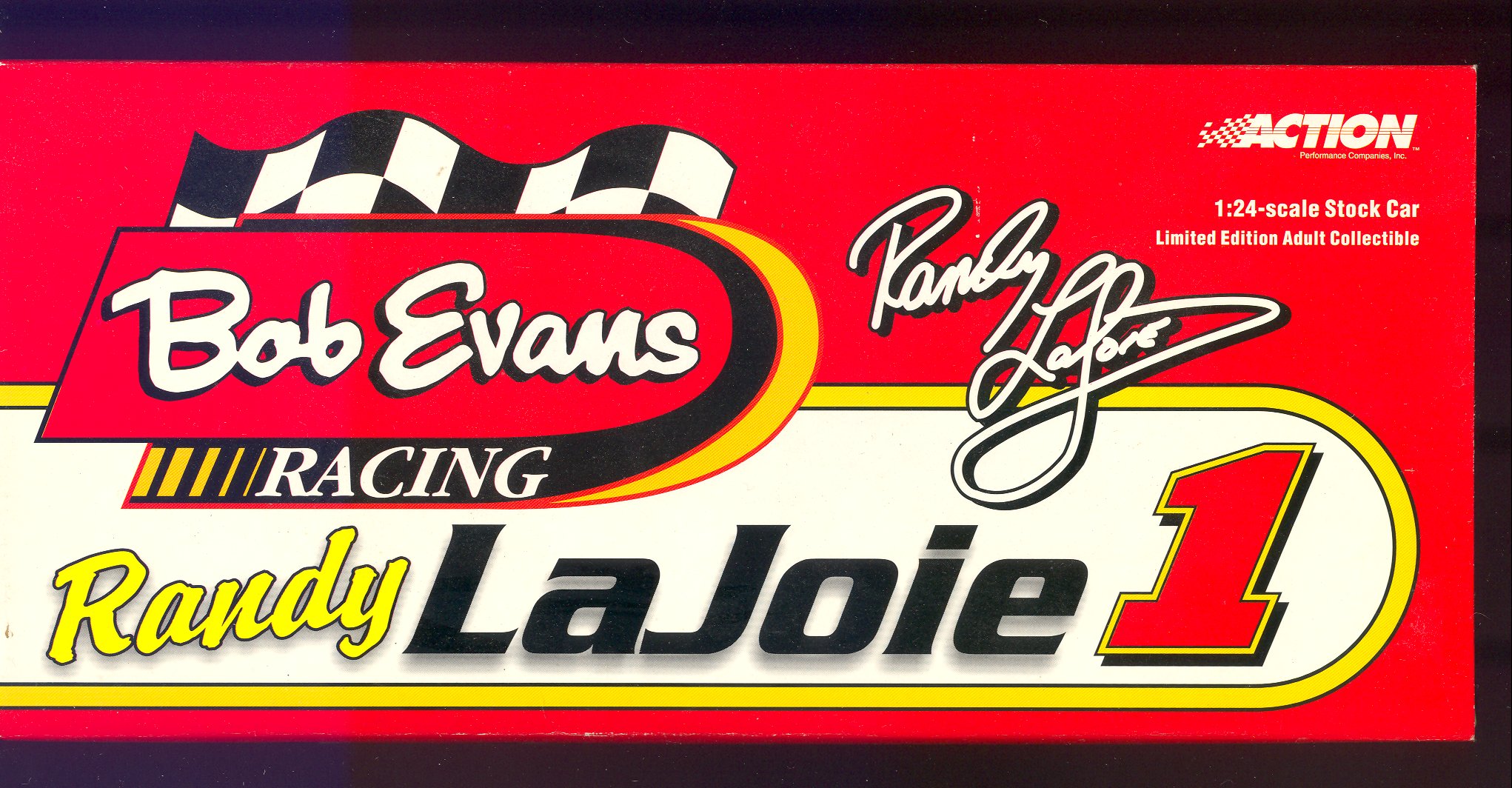 2000 Action Racing Collectables 1:24 #1 R.LaJoie/Bob Evan's