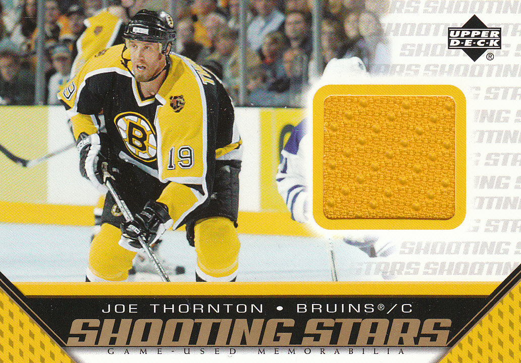 2005-06 Upper Deck Shooting Stars Jerseys #SJT Joe Thornton