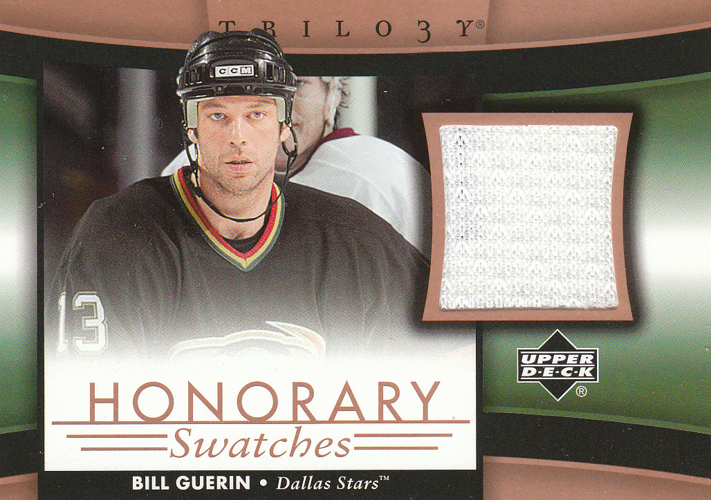 2005-06 Upper Deck Trilogy Honorary Swatches #HSBG Bill Guerin