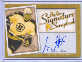 2005-06 Beehive Signature Scrapbook #SSAA Andrew Alberts