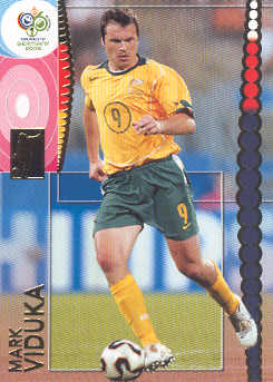 2006 Panini World Cup Soccer # 51 Mark Viduka Australia