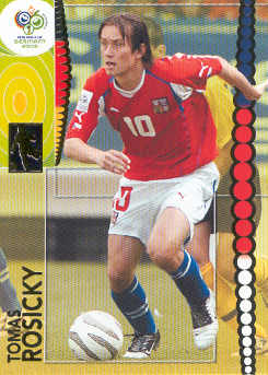 2006 Panini World Cup Soccer # 66 Tomas Rosicky Czech Republic