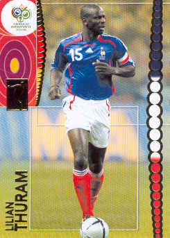 2006 Panini World Cup Soccer #100 Lilian Thuram France