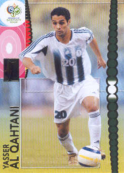 2006 Panini World Cup Soccer #170 Yasser Al Qahtani Saudi Arabia