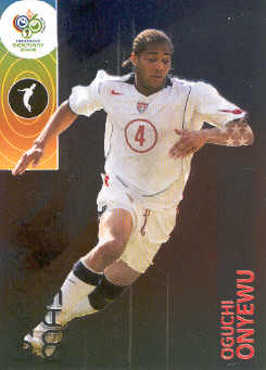 2006 Panini World Cup Soccer USA Goal Masters #GM10 Oguchi Onyewu United States