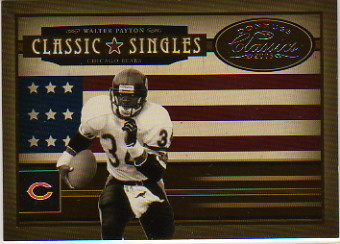 2005 Donruss Classics Classic Singles Silver #24 Walter Payton