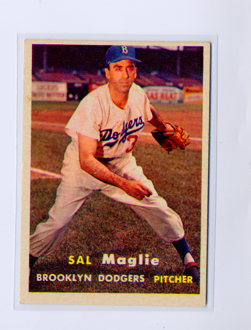 1957 Topps #5 Sal Maglie