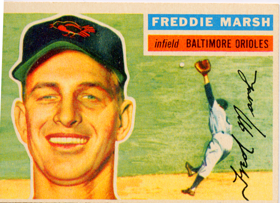 1956 Topps #23 Fred Marsh