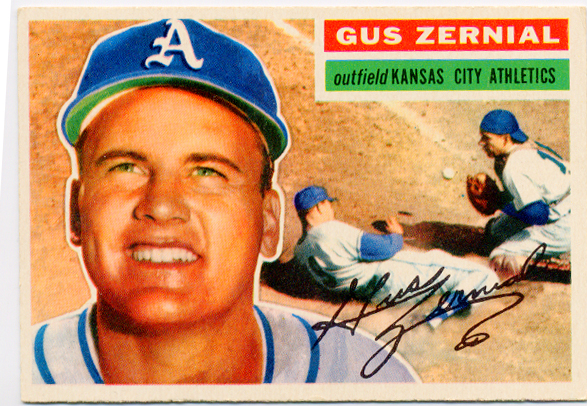 1956 Topps #45 Gus Zernial