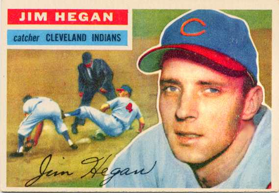 1956 Topps #48 Jim Hegan