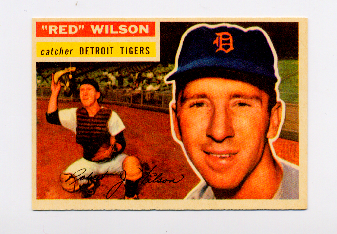 1956 Topps #92 Bob Red Wilson