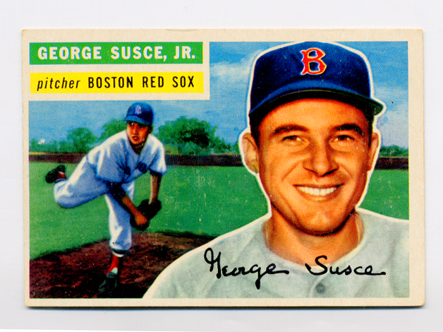 1956 Topps #93A George Susce GB