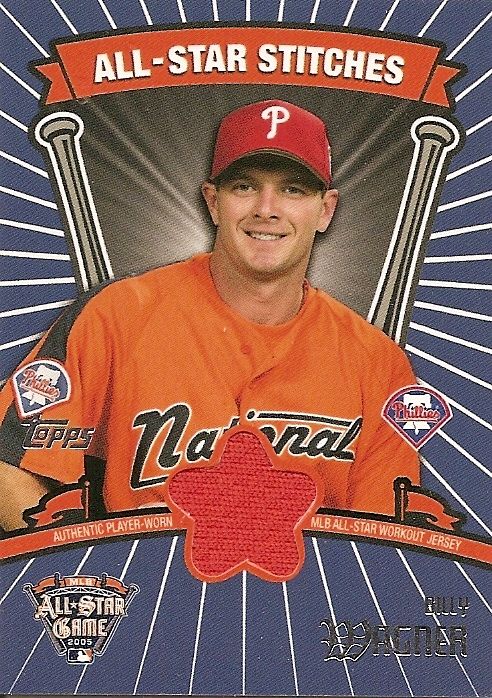 2005 Topps Update All-Star Stitches #BW Billy Wagner C