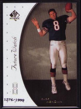 1999 SP Authentic #97, Cade McNown /1999