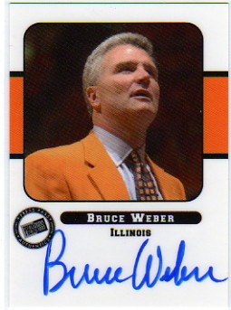 2005 Press Pass Autographs #BW Bruce Weber SP