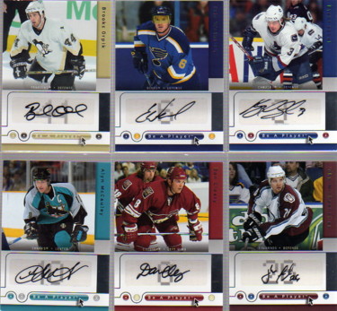 2005-06 Be A Player Signatures #AM Alyn McCauley