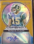 2006 Bowman Sterling Gold Rookie Autographs #MHA Marques Hagans/450