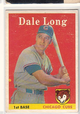 1958 Topps #7 Dale Long