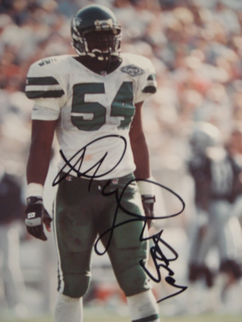 Marvin Jones Autographed 8 x 10 Jets Picture with Coa