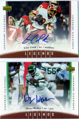 Gary Clark Autographed Memorabilia