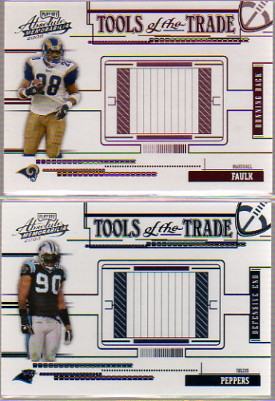 2005 Absolute Memorabilia Tools of the Trade Red #61 Marshall Faulk