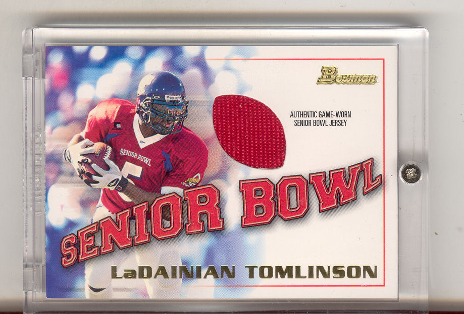 LaDainian Tomlinson Signed 2001 Bowman Chrome Rookie Card