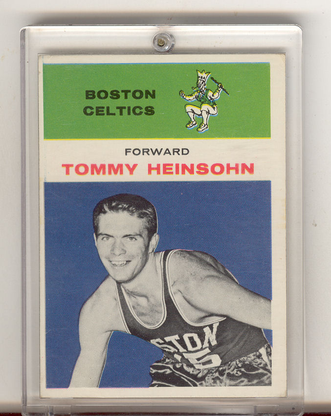 1961-62 Fleer #19 Tom Heinsohn