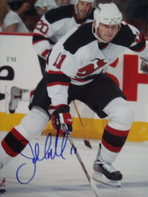 John Madden autographed 8 x 10 devils picture with Coa
