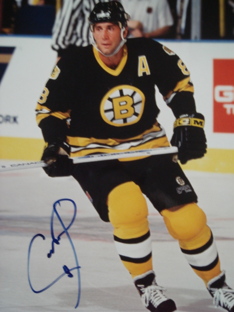 Cam Neely autographed 8 x 10 picture with coa