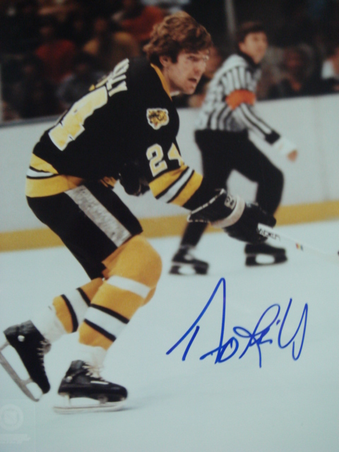 Terry O'Reilly 8 x 10 Bruins picture with coa