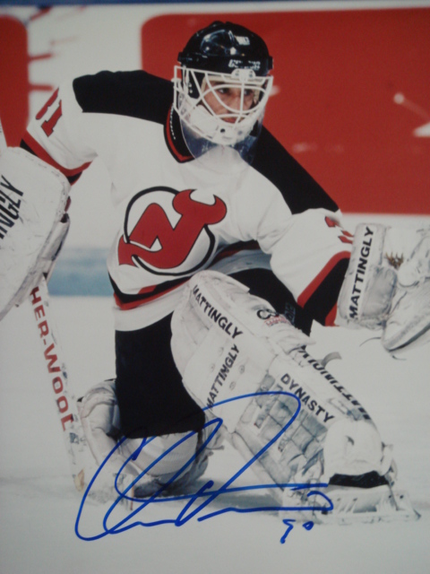 Chris Terreri autographed Devils Picture with coa