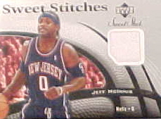 2006-07 Sweet Shot Stitches #MC Jeff McInnis