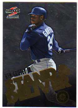 1997 Score Stand and Deliver #5 Ken Griffey Jr.