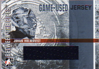 2006-07 Between The Pipes Jerseys #GUJ29 Johan Holmqvist