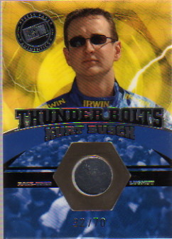 2004 Press Pass Optima Thunder Bolts Drivers #TBD16 Kurt Busch
