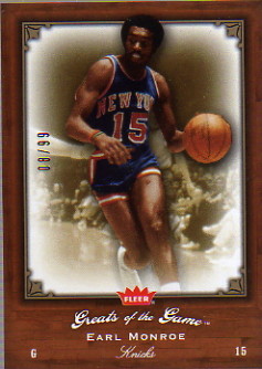 2005-06 Greats of the Game Gold #1 Earl Monroe
