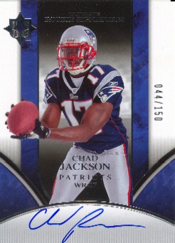 2006 Ultimate Collection #222 Chad Jackson AU/150 RC