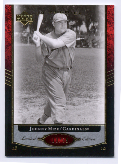2007 Upper Deck Premier #13 Johnny Mize