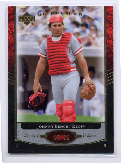 2007 Upper Deck Premier #23 Johnny Bench