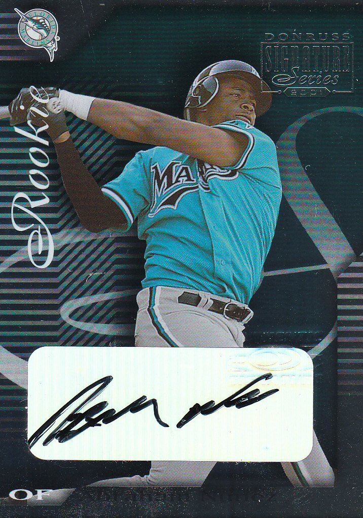 Carte da baseball firmate Donruss 2001 "Set principale" - Foto 14 di 16