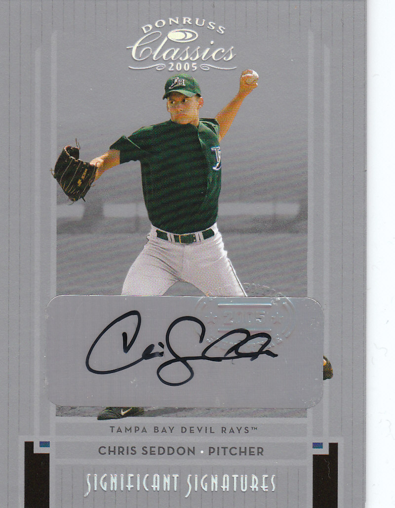 Carte "Memorabilia e Autografi" Donruss Classics Baseball 2005 - Foto 7 di 7